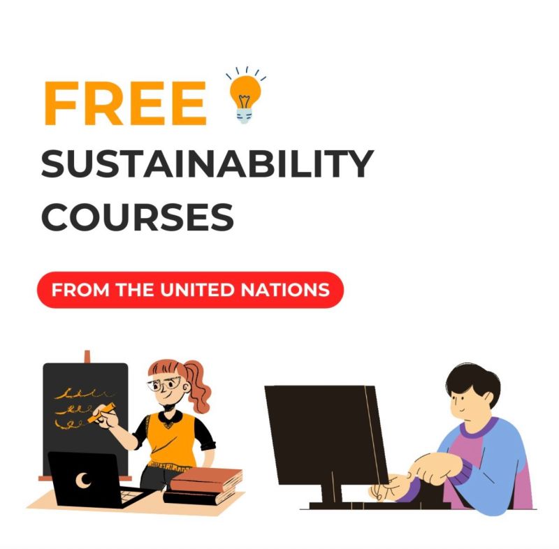 🇺🇳 FREE Sustainability courses from the United Nations