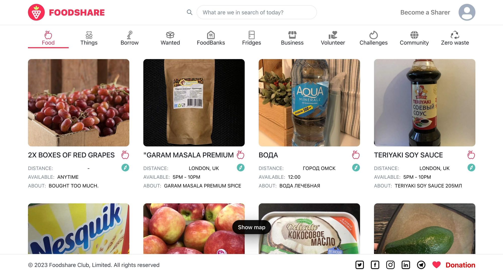 Revolutionizing Food Sharing: Real-Time Chats and Map Integration on Our Web App