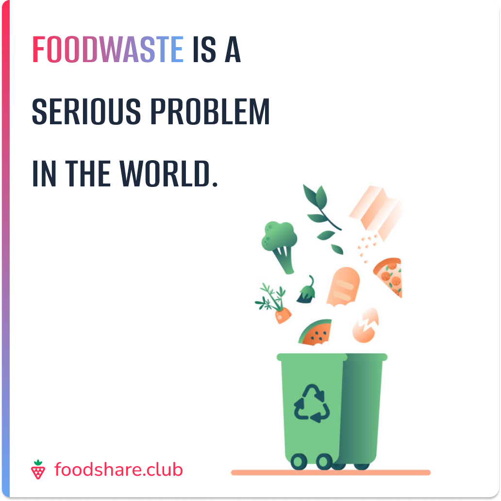 Over 30% of food is lost or wasted each year.