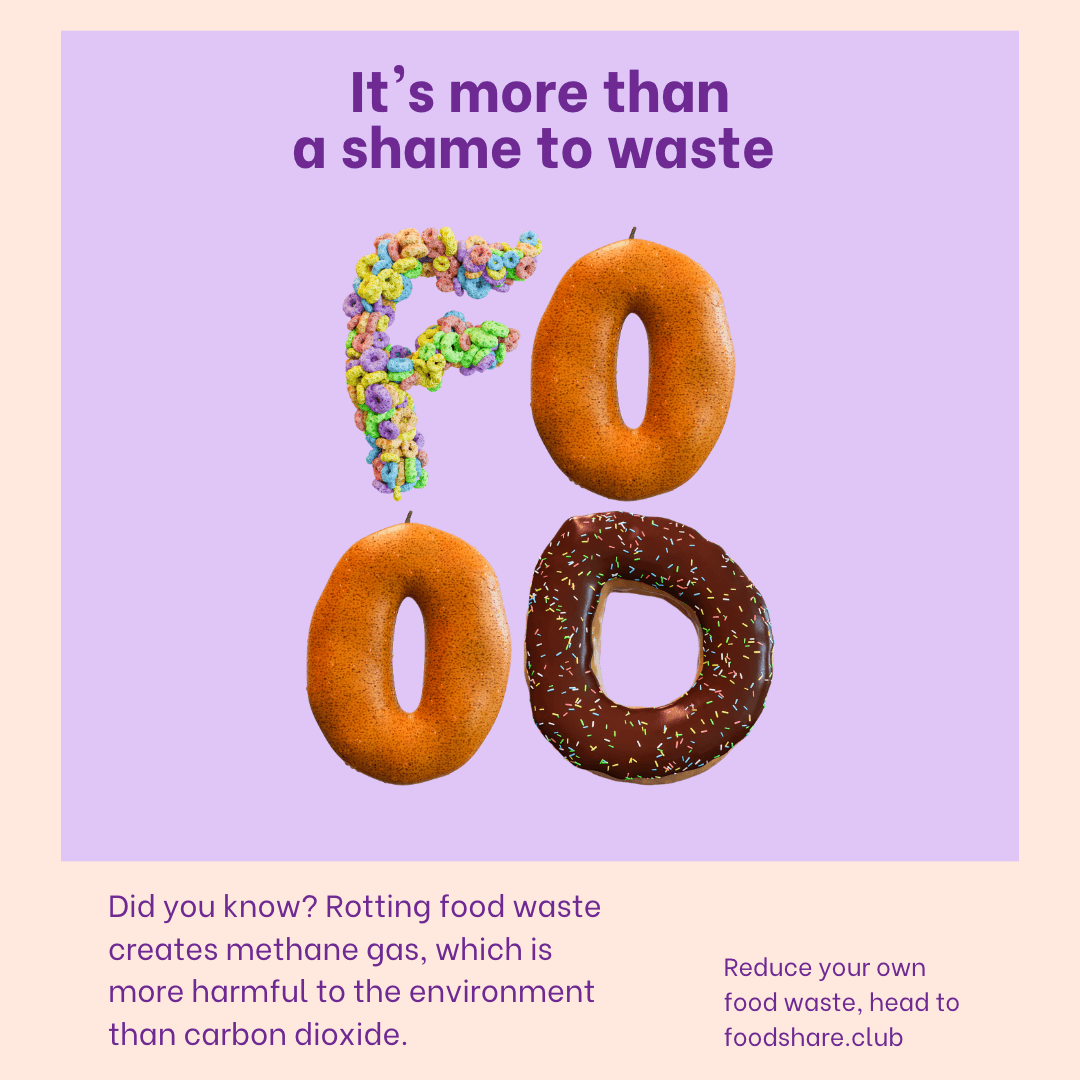 Rotting food waste