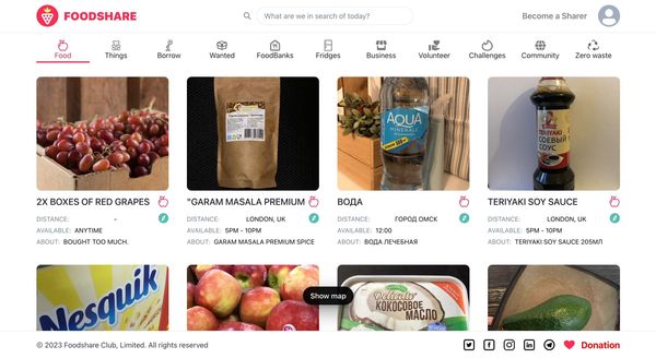 Revolutionizing Food Sharing: Real-Time Chats and Map Integration on Our Web App