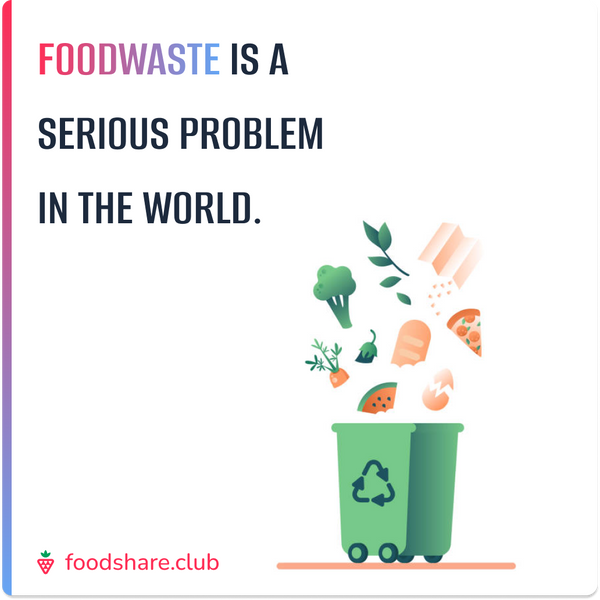 Over 30% of food is lost or wasted each year.