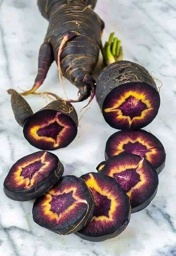 The Black Carrot Nebula - an heirloom vegetable